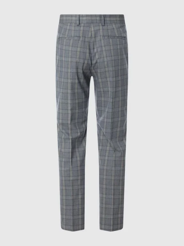 Auslauf ? Selected Homme Slim Fit Anzughose Mit Stretch-Anteil Modell ‘Timelogan’ – Hellblau ? 4