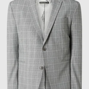 Rabatt ? Drykorn Slim Fit 2-Knopf-Sakko Mit Stretch-Anteil Modell ‘Hurley’ – Hellgrau ? 10