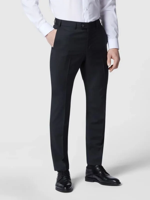 Besorgen ⭐ Hiltl Anzug-Hose Aus Reiner Schurwolle – Anthrazit ? 5