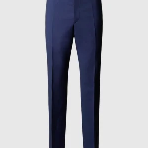 Schlussverkauf ? Strellson Slim Fit Anzughose Aus Reiner Schurwolle – Blau ? 9