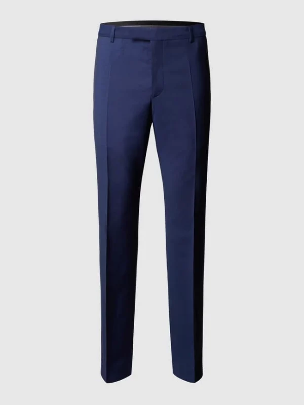 Schlussverkauf ? Strellson Slim Fit Anzughose Aus Reiner Schurwolle – Blau ? 3