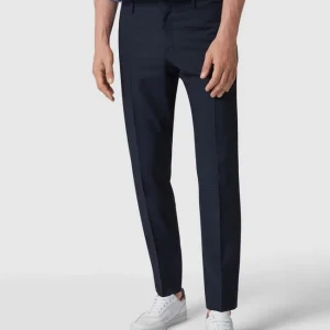 Blitzangebot ? Tommy Hilfiger Anzughose Mit Karomuster – Marineblau ? 13