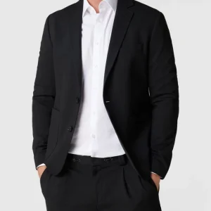 Besorgen ? Cinque Slim Fit 2-Knopf-Sakko Aus Jersey Modell ‘Cidatini’ – Schwarz ❤️ 13