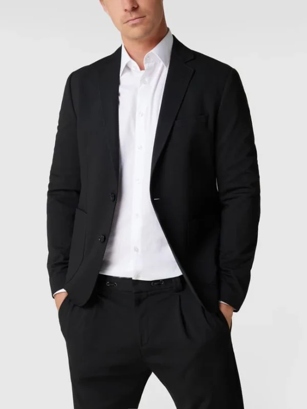 Besorgen ? Cinque Slim Fit 2-Knopf-Sakko Aus Jersey Modell ‘Cidatini’ – Schwarz ❤️ 5