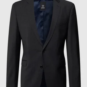 Budget ⭐ Strellson Slim Fit 2-Knopf-Sakko Mit Fallendem Revers ‘Flex Cross’ – Anthrazit ? 9