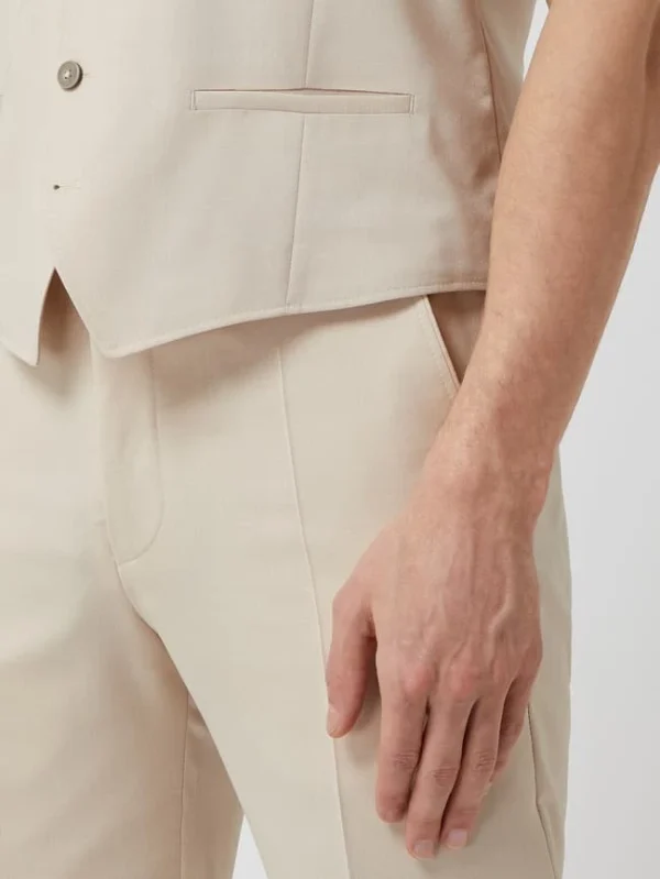 Brandneu ? Pierre Cardin Weste Mit Stretch-Anteil Modell ‘Gab’ – Beige ? 4