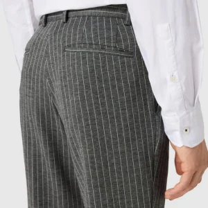 Auslauf ⌛ JOOP! Collection Bundfaltenhose Mit Nadelstreifen – Hellgrau ? 11
