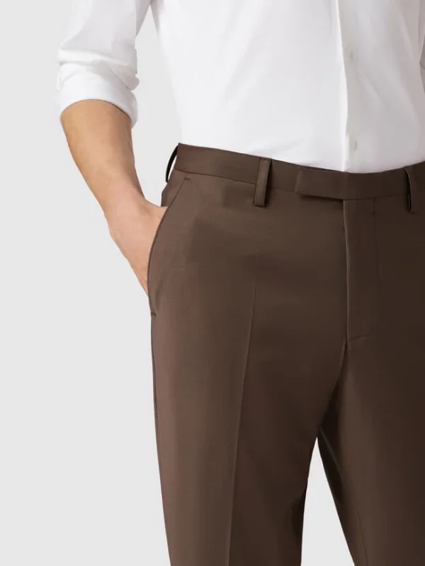 Bestpreis ✔️ Cinque Hose Mit Bügelfalten Modell ‘Monopoli’ – Hellbraun ? 4
