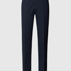 Budget ✨ HUGO Hose Mit Bügelfalten Modell ‘Hesten’ – Marineblau ? 9