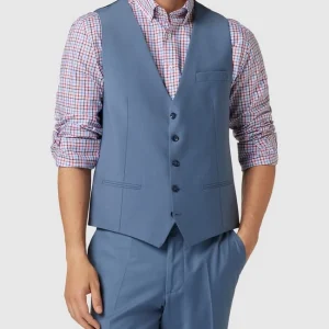 Am billigsten ? Cinque Weste Mit Paspeltaschen Modell ‘Monopoli’ – Rauchblau ? 13