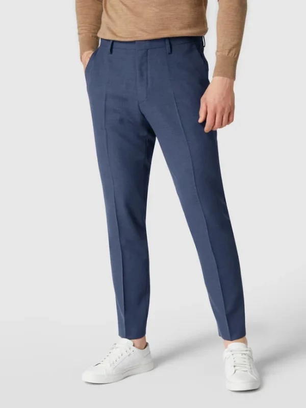 Besorgen ? Tiger Of Sweden Regular Fit Anzughose ‘Traveler’ Mit Stretch-Anteil Modell ‘Thodd’ – Blau ? 5