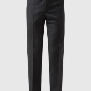 Am billigsten ? DIGEL Modern Fit Anzughose Aus Schurwolle Modell ‘Per’ – Anthrazit ? 9