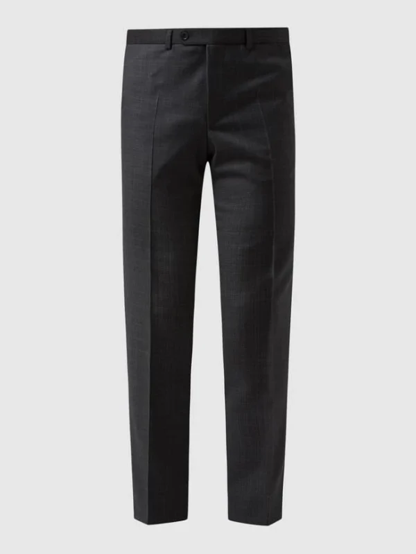 Am billigsten ? DIGEL Modern Fit Anzughose Aus Schurwolle Modell ‘Per’ – Anthrazit ? 3