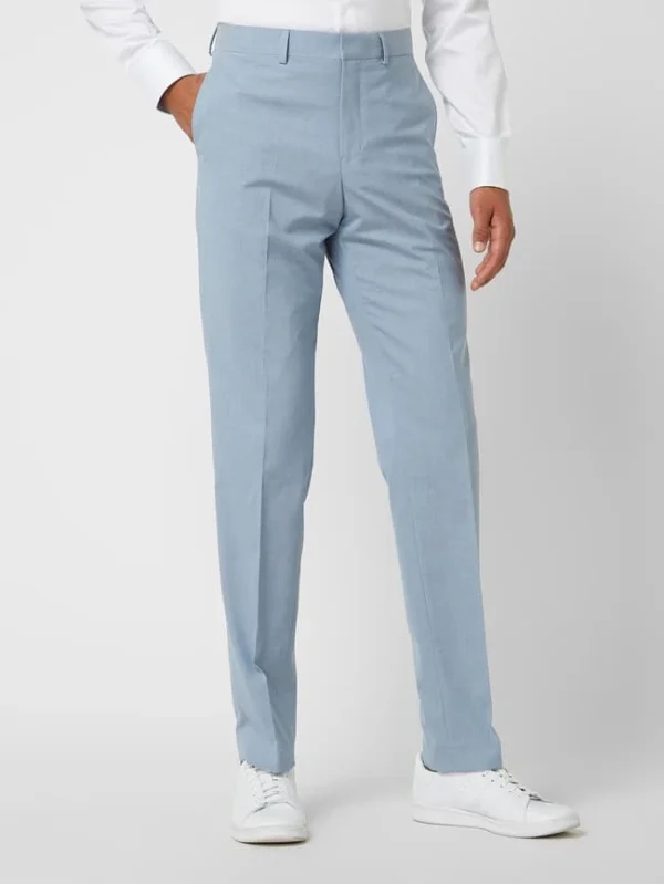 Angebote ? S.Oliver BLACK LABEL Slim Fit Anzughose Mit Stretch-Anteil Modell ‘s.Opure’ – Blau ? 5