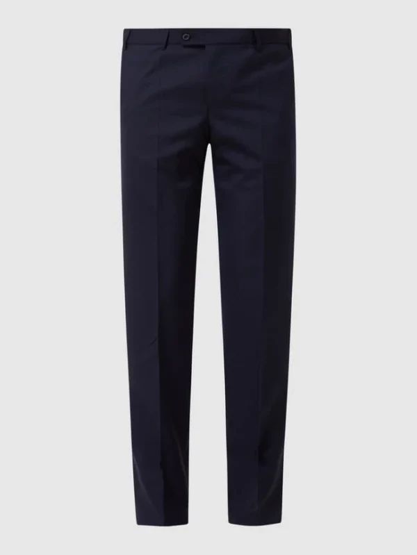 Blitzangebot ? Hiltl Regular Fit Anzughose Aus Schurwolle Modell ‘Piacenza’ – Dunkelblau ❤️ 3
