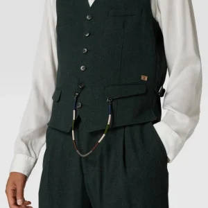 Bestes Angebot ? CG – Club Of Gents Weste Mit V-Ausschnitt Modell ‘Mason’ – Grün ? 11