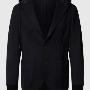 Blitzangebot ⌛ Tommy Hilfiger Sakko Mit Kapuze – Blau ? 9
