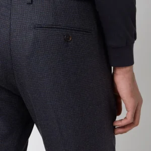 Am billigsten ? Matinique Regular Fit Anzughose Aus Wollmischung Modell ‘Las’ – Dunkelbraun ? 11