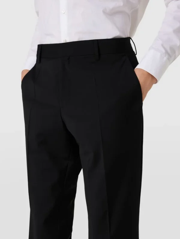 Neu ? BOSS Slim Fit Anzughose Modell ‘Genius’ – Schwarz ? 4