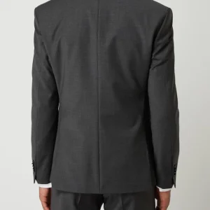 Großhandel ? Cinque Slim Fit 2-Knopf-Sakko Mit Stretch-Anteil Modell ‘CiCastello’ – ‘CIPOWERSTRETCH’ – Mittelgrau ✨ 18