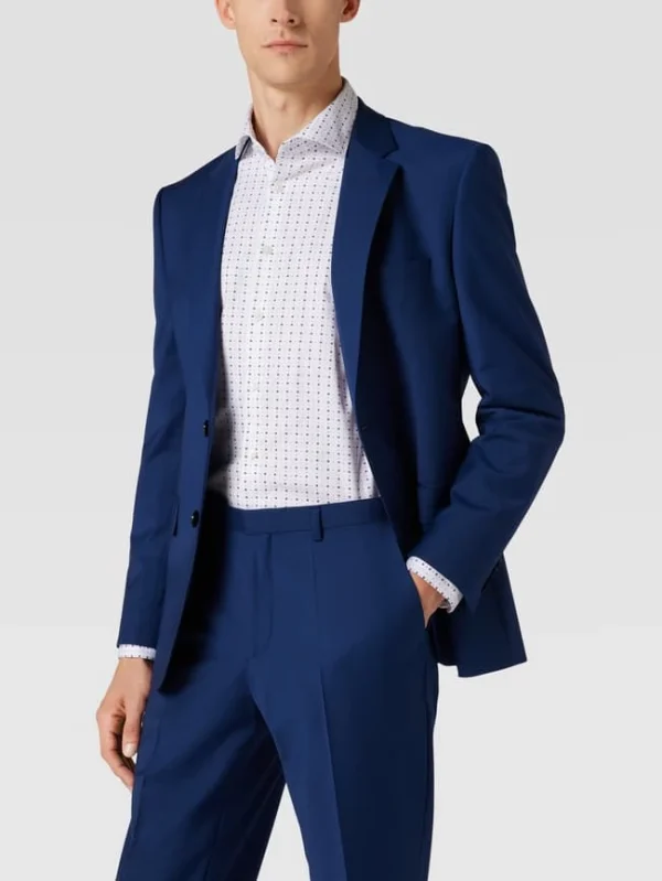 Besorgen ✨ HUGO Sakko Mit Reverskragen Modell ‘Jeffery’ – Royalblau ? 5