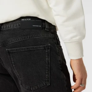 Aktion ❤️ REVIEW Straight Fit ? Jeans Im 5-Pocket-Design – Schwarz ? 11