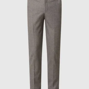 Budget ? Pierre Cardin Anzughose Mit Stretch-Anteil Modell ‘Rick’ – Aubergine Meliert ? 9