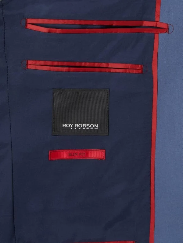 Großhandel ? Roy Robson Slim Fit Anzug Mit 2-Knopf-Sakko – Blau ? 6