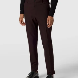 Bestpreis ? Selected Homme Anzughose Mit Französischen Eingrifftaschen – Bordeaux Rot ? 13