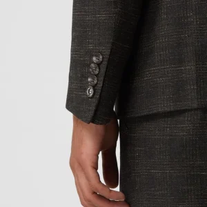 Neu ✔️ Strellson Slim Fit 2-Knopf-Sakko Mit Stretch-Anteil Modell ‘Arndt’ – Dunkelbraun ? 11