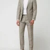 Blitzangebot ? Roy Robson Slim Fit Anzughose Aus Leinenmischung – Khaki ? 5