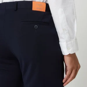 Billig ? DIGEL Extra Slim Fit Anzughose Mit Viskose-Anteil Modell ‘Nanno’ – Dunkelblau ❤️ 11
