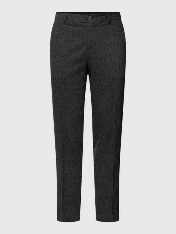 Großhandel ? Selected Homme Hose Mit Seitlichen Eingrifftaschen – Dunkelgrau ? 3