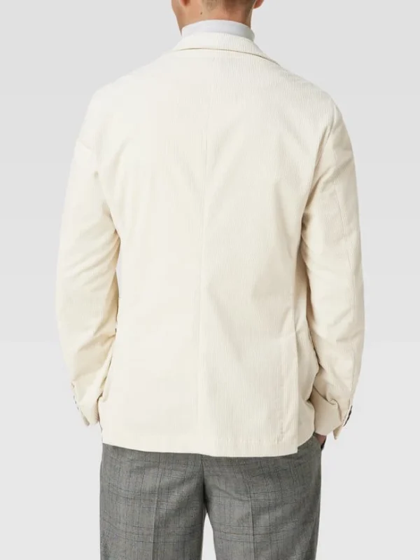 Bester Verkauf ? BOSS Slim Fit 2-Knopf-Sakko Aus Cord Modell ‘Hanry’ – Offwhite ? 6
