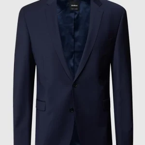 Rabatt ? Strellson Slim Fit 2-Knopf-Sakko Mit Fallendem Revers ‘Flex Cross’ – Marineblau ? 9