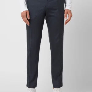 Angebote ? Selected Homme Slim Fit Anzughose Mit Stretch-Anteil Modell ‘Timelogan’ – Dunkelblau ⌛ 13