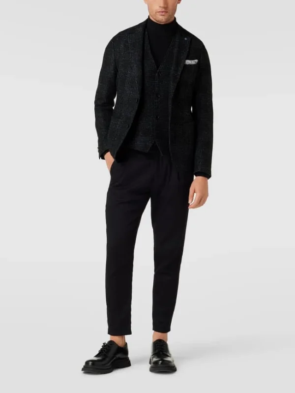 Beste Bewertungen von ? CG – Club Of Gents Weste Mit Label-Detail Modell ‘Mosley’ – Marineblau ? 1
