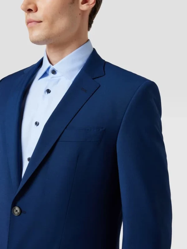 Rabatt ? BOSS 2-Knopf-Sakko Mit Kissing Buttons Modell ‘Huge’ – Royalblau ? 4