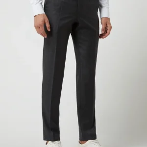 Am billigsten ? DIGEL Modern Fit Anzughose Aus Schurwolle Modell ‘Per’ – Anthrazit ? 13