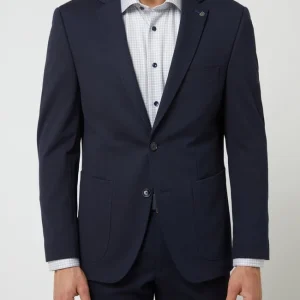 Am billigsten ? DIGEL Modern Fit 2-Knopf-Sakko Aus Jersey Modell ‘Edison’ – Marineblau ✨ 15