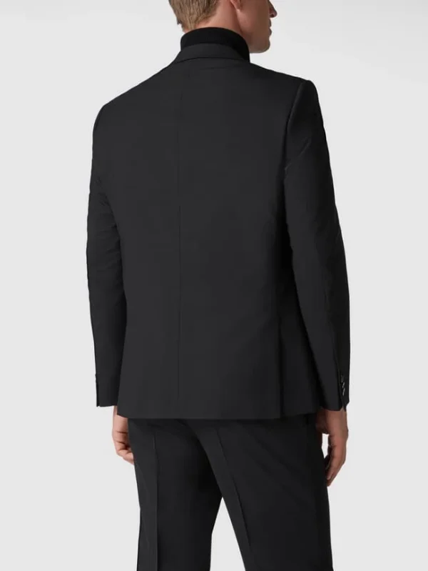 Top 10 ⭐ Daniel Hechter Modern Fit 2-Knopf-Sakko Mit Stretch-Anteil – Schwarz ? 6