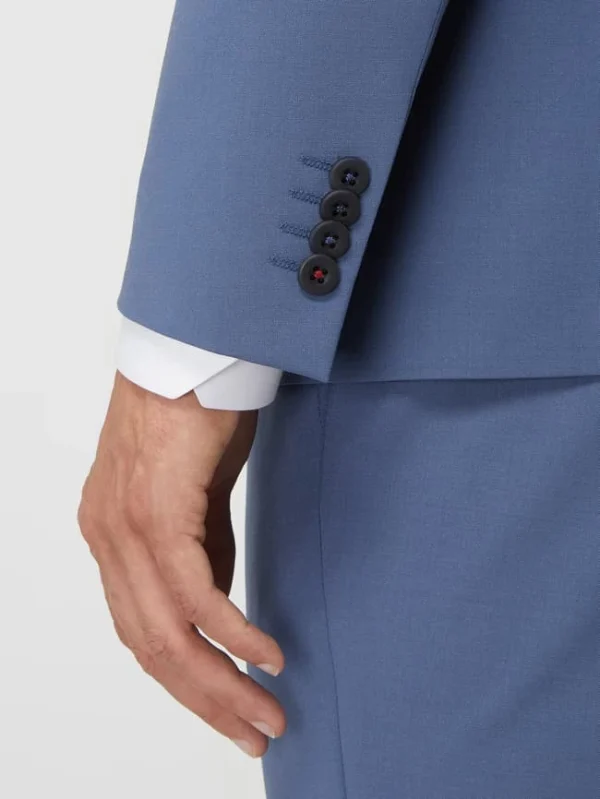 Großhandel ? Roy Robson Slim Fit Anzug Mit 2-Knopf-Sakko – Blau ? 4