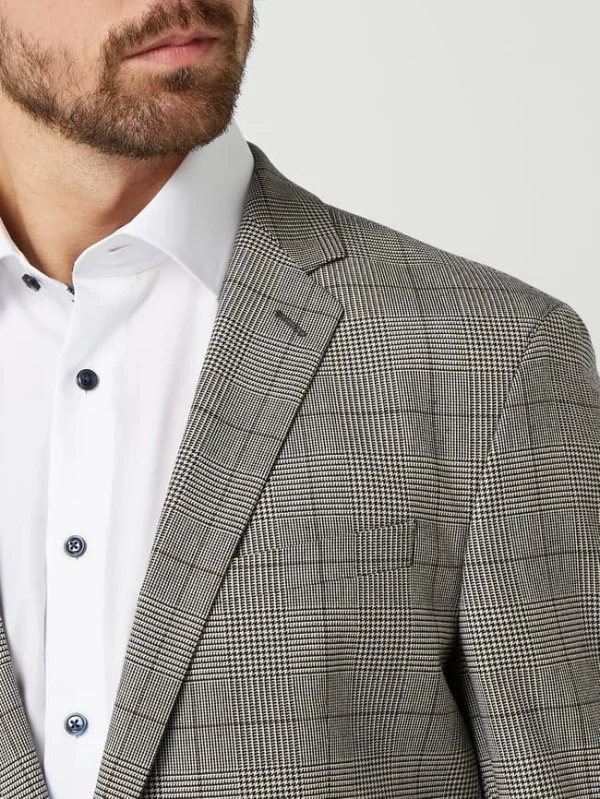 Bester Verkauf ⌛ Strellson Extra Slim Fit 2-Knopf-Sakko Aus Schurwollmischung Modell ‘Cazar’ – Offwhite ? 4