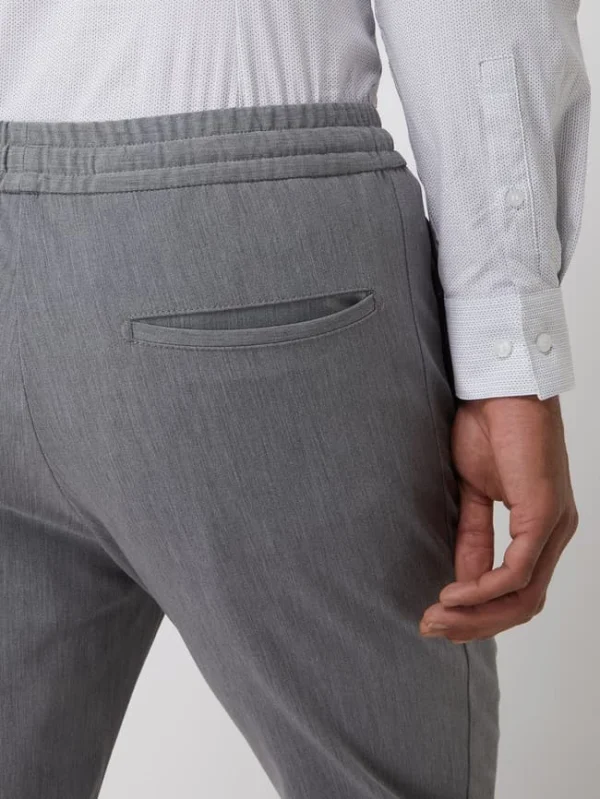 Bester Verkauf ? Windsor Jogpants Mit Stretch-Anteil Modell ‘Nostro’ – Hellgrau ? 4