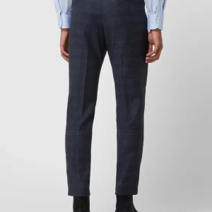 Bestpreis ? Strellson Slim Fit Anzughose Mit Leinen-Anteil Modell ‘Till’ – Marineblau ? 15