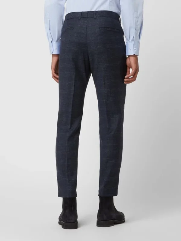 Bestpreis ? Strellson Slim Fit Anzughose Mit Leinen-Anteil Modell ‘Till’ – Marineblau ? 6