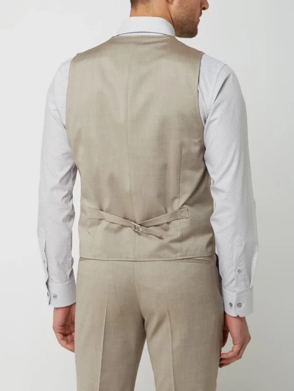 Rabatt ? Roy Robson Weste Mit Stretch-Anteil – Khaki ✔️ 6