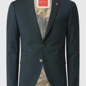 Besorgen ? DIGEL Slim Fit 2-Knopf-Sakko Mit Stretch-Anteil Modell ‘Rod’ – Petrol ? 11