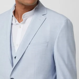Billig ? Pierre Cardin 2-Knopf-Sakko Mit Stretch-Anteil Modell ‘Grant’ – ‘Futureflex’ – Hellblau ? 12