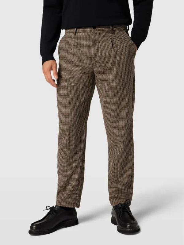 Beste Bewertungen von ? Selected Homme Anzughose Mit Hahnentrittmuster Modell ‘REG-TROY TRS’ – Mittelbraun ? 5